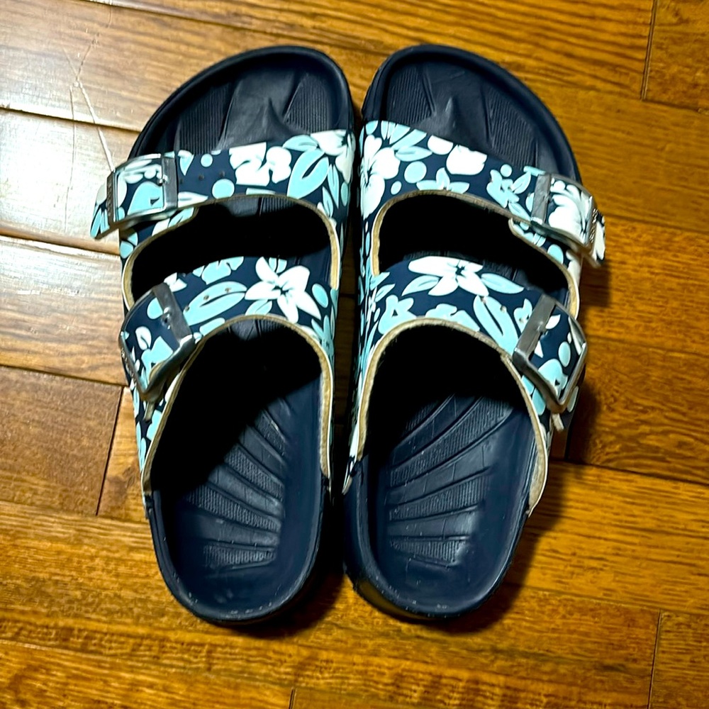 Birkis sandals (made by Birkenstock)